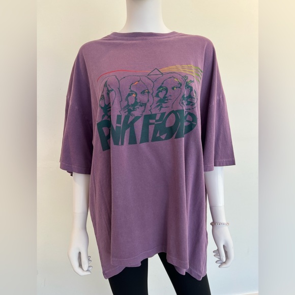 Daydreamer Tops - NWT Daydreamer Oversized Pink Floyd Graphic Tee